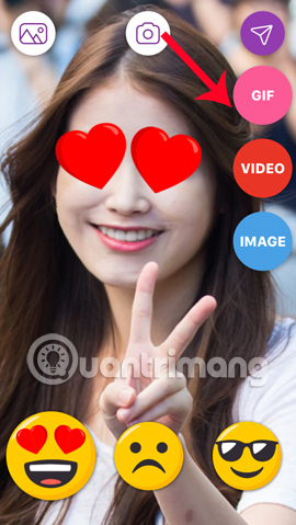 Chọn định dạng lưu ảnh