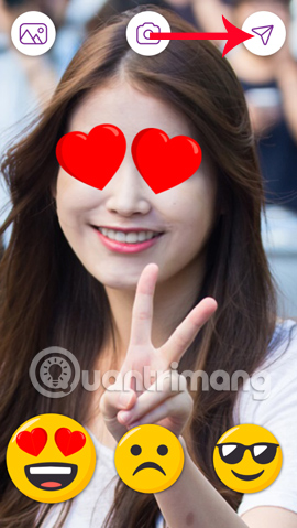 Lưu ảnh về thiết bị