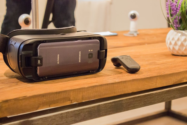 Galaxy S8 sở hữu phần mềm có thể tương thích với công nghệ VR