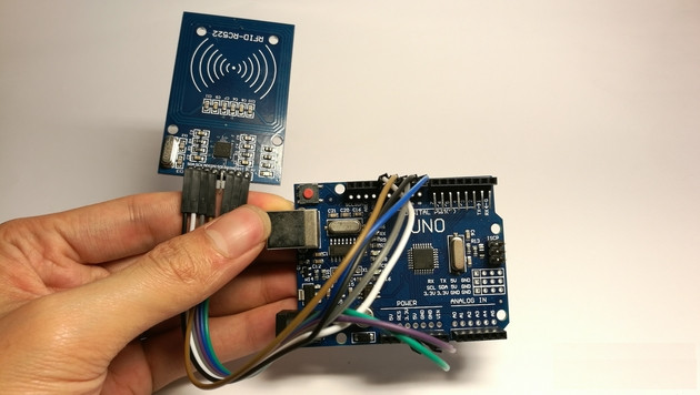 Kết nối với Arduino theo sơ đồ