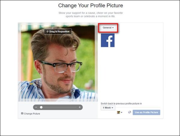 Wählen Sie einen Facebook-Profilbildrahmen