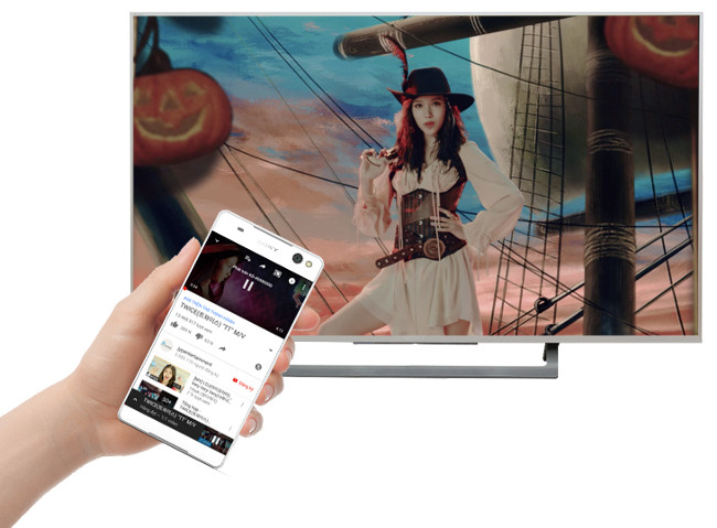 Chiếu màn hình YouTube từ điện thoại lên tivi