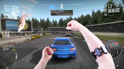 Điều khiển các thiết bị điện tử thông qua cử chỉ của tay, giống hệt như trong các bộ phim khoa học viễn tưởng