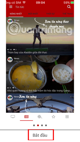 Xem phim trên ứng dụng VTV Go