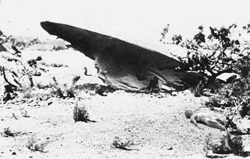 Mô phỏng vụ tai nạn ở Roswell năm 1947 
