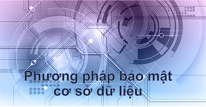 Phương pháp bảo mật cơ sở dữ liệu