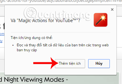 Thêm tiện ích Magic Actions Thêm tiện ích Magic Actions
