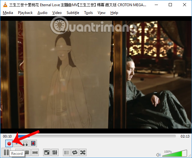 Chọn điểm đầu và cuối video muốn cắt