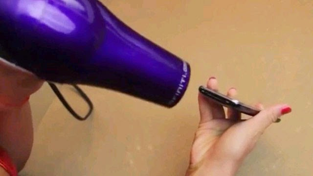 Nhiệt độ cao của máy sấy có thể hại pin 