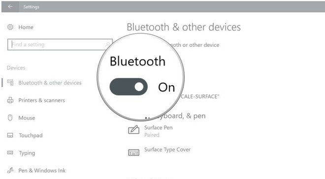 Bật Bluetooth trên máy tính