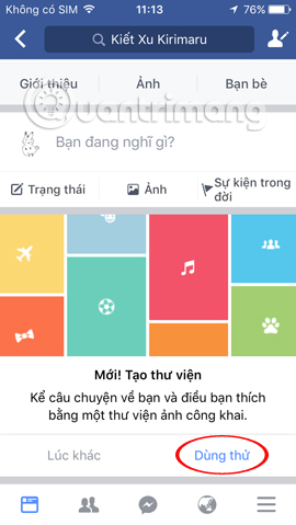Tạo thư viện Gallery Facebook Tạo thư viện Gallery Facebook