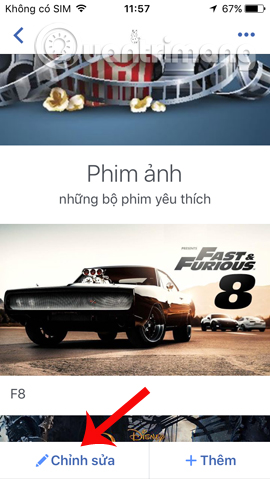 Chỉnh sửa thông tin thư viện