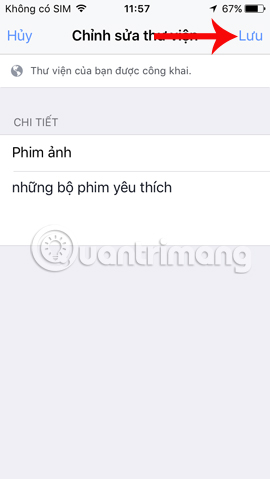 Lưu lại nội dung thay đổi thư viện Lưu lại nội dung thay đổi thư viện