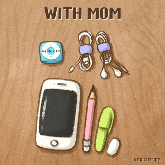 Ở với mẹ, mọi thứ đều ngăn nắp, gọn gàng. Ở với mẹ, mọi thứ đều ngăn nắp, gọn gàng.