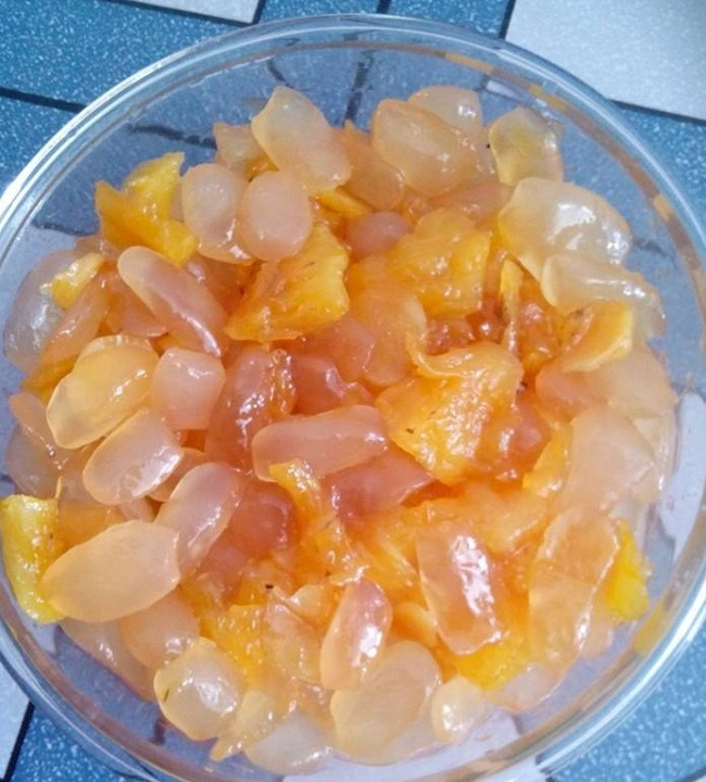 Cách làm hạt đác rim dứa 