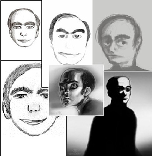 Những hình ảnh khác nhau về người đàn ông bí ẩn 