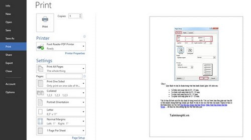 Với Microsoft Office Word 2007, 2010, 2013