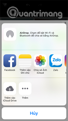 Thêm ứng dụng chia sẻ hình ảnh Thêm ứng dụng chia sẻ hình ảnh