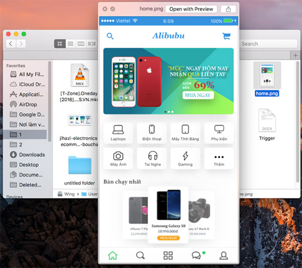 Tính năng Quick Look