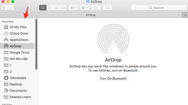 Điều chỉnh thanh Sidebar