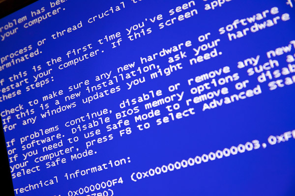 Máy tính bị lỗi màn hình xanh Máy tính bị nhiễm virus
