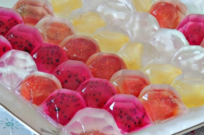 Thạch bi trái cây  Thạch bi trái cây