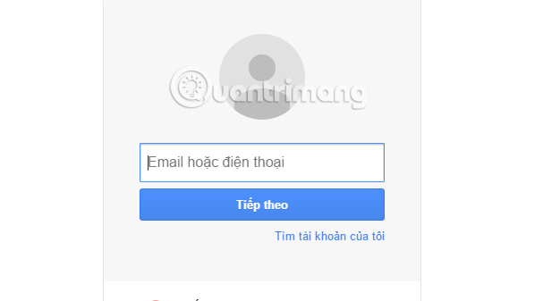 Đăng nhập tài khoản Drive