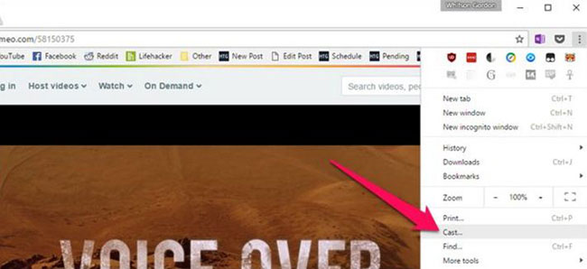Chọn phát video theo các bước thông thường