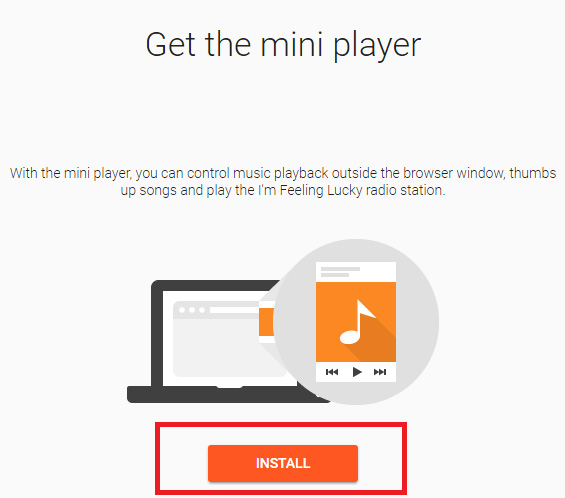 Cài đặt Mini Player