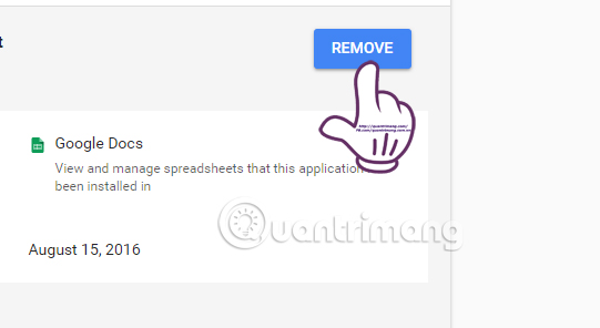 Vô hiệu khả năng truy cập Google của Google Docs Vô hiệu khả năng truy cập Google của Google Docs