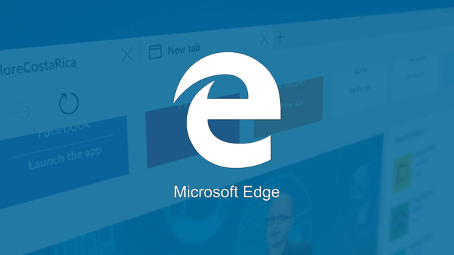 Giao diện Microsoft Edge