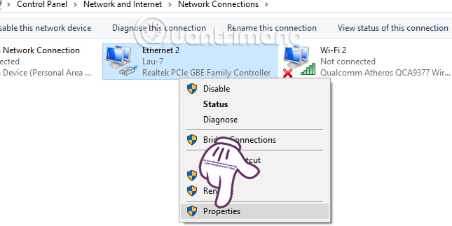 Thay đổi DNS trên máy tính
