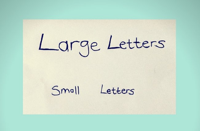 Kích cỡ chữ Kích cỡ chữ