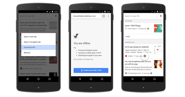 Duyệt web offline trên trình duyệt Chrome
