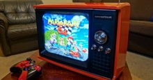 Chiêm ngưỡng chiếc TV cũ kỹ được "biến" thành một chiếc máy chơi game Raspberry Pi cổ điển