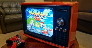 Chiêm ngưỡng chiếc TV cũ kỹ được "biến" thành một chiếc máy chơi game Raspberry Pi cổ điển