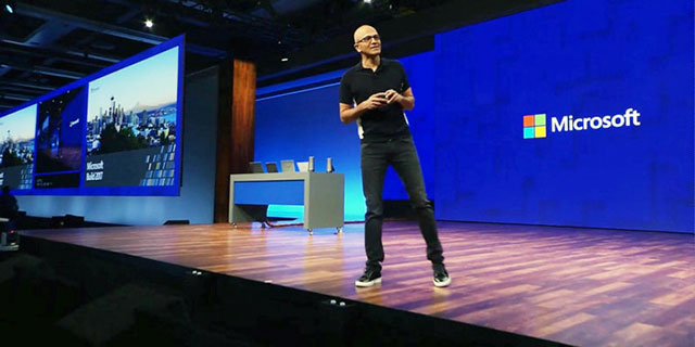 Satya Nadella tại Build 2017