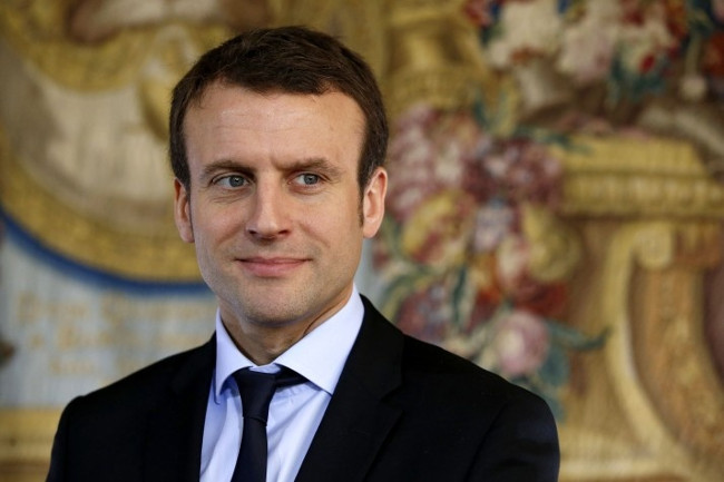Tổng thống đắc cử Pháp Emmanuel Macron Tổng thống đắc cử Pháp Emmanuel Macron