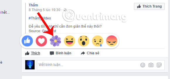 Biểu tượng cảm xúc hình bông hoa