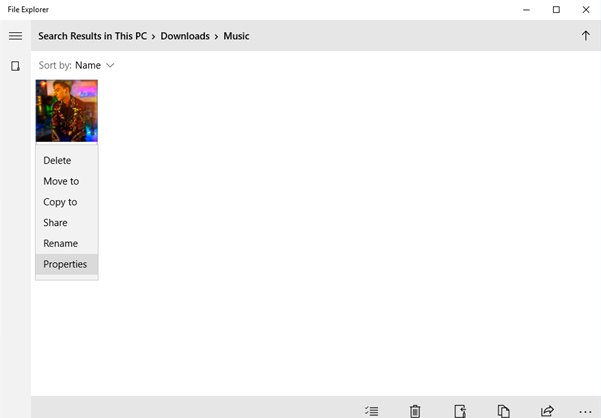 Các tùy chọn với tập tin Các tùy chọn với tập tin