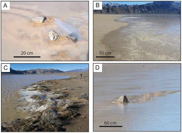 Chuyển động của các tảng đá đòi hỏi một sự phối hợp hoàn hảo của nhiều sự kiện khác nhau