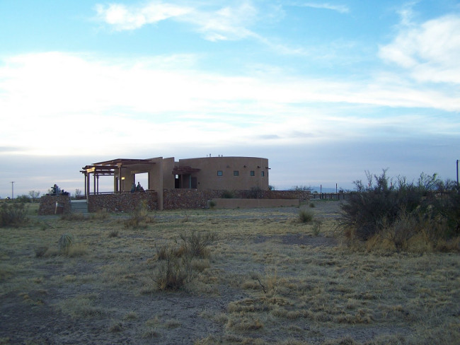 Trung tâm thị trấn Marfa