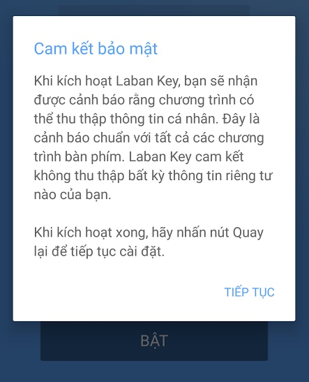 Cam kết bảo mật thông tin từ Laban Key chính thống 