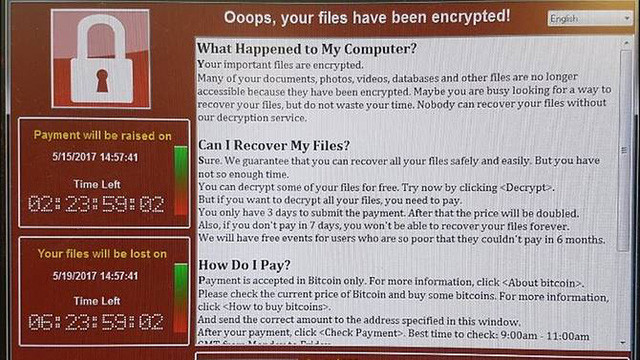 Mã độc WannaCry Mã độc WannaCry