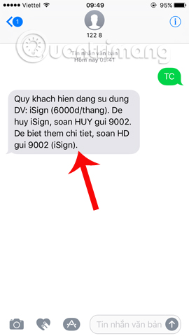 Hủy dịch vụ của Viettel