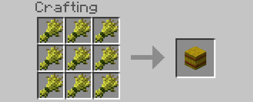 Công thức tạo bó rơm