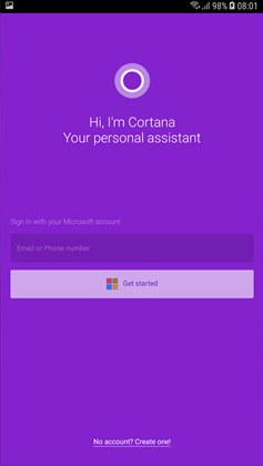 Đăng nhập tài khoản Microsoft