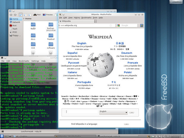 Giao diện FreeBSD Giao diện FreeBSD