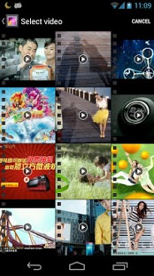 Giao diện Video Maker Movie Editor