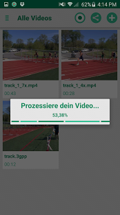 Giao diện ứng dụng Fast & Slow Motion Video tool